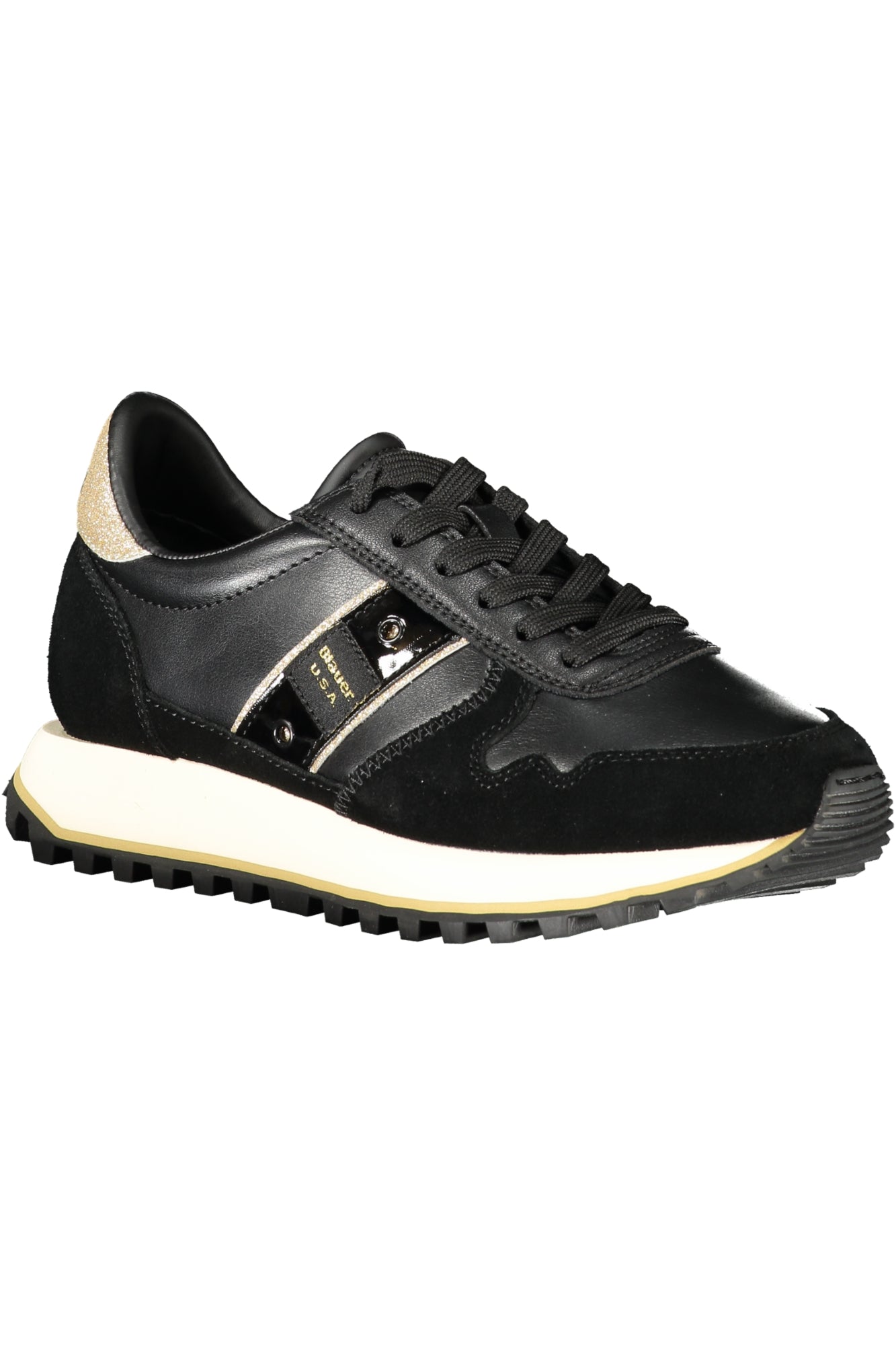 BLAUER WOMEN'S BLACK SPORTS SHOES-1