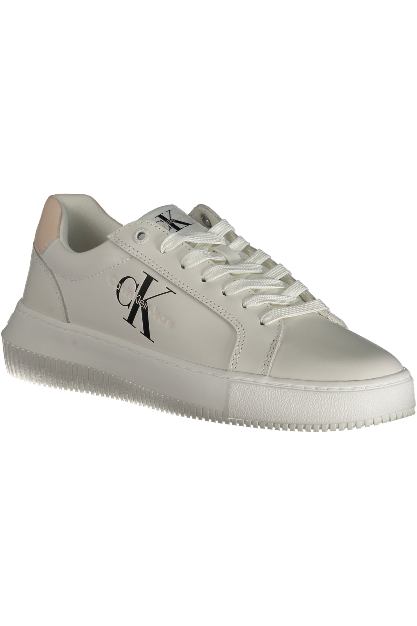 CALVIN KLEIN WHITE WOMEN'S SPORTS SHOES-1