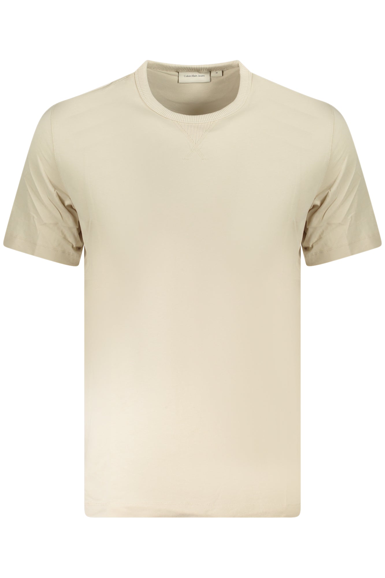 CALVIN KLEIN SHORT SLEEVE T-SHIRT MEN BEIGE-0