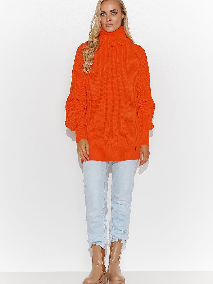 Turtleneck model 185213 Makadamia-1