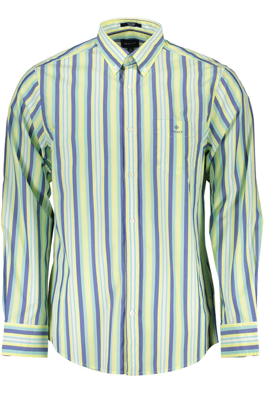 GANT MEN'S YELLOW LONG SLEEVE SHIRT-0
