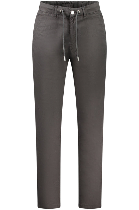GUESS JEANS MEN'S BLACK PANTS-0