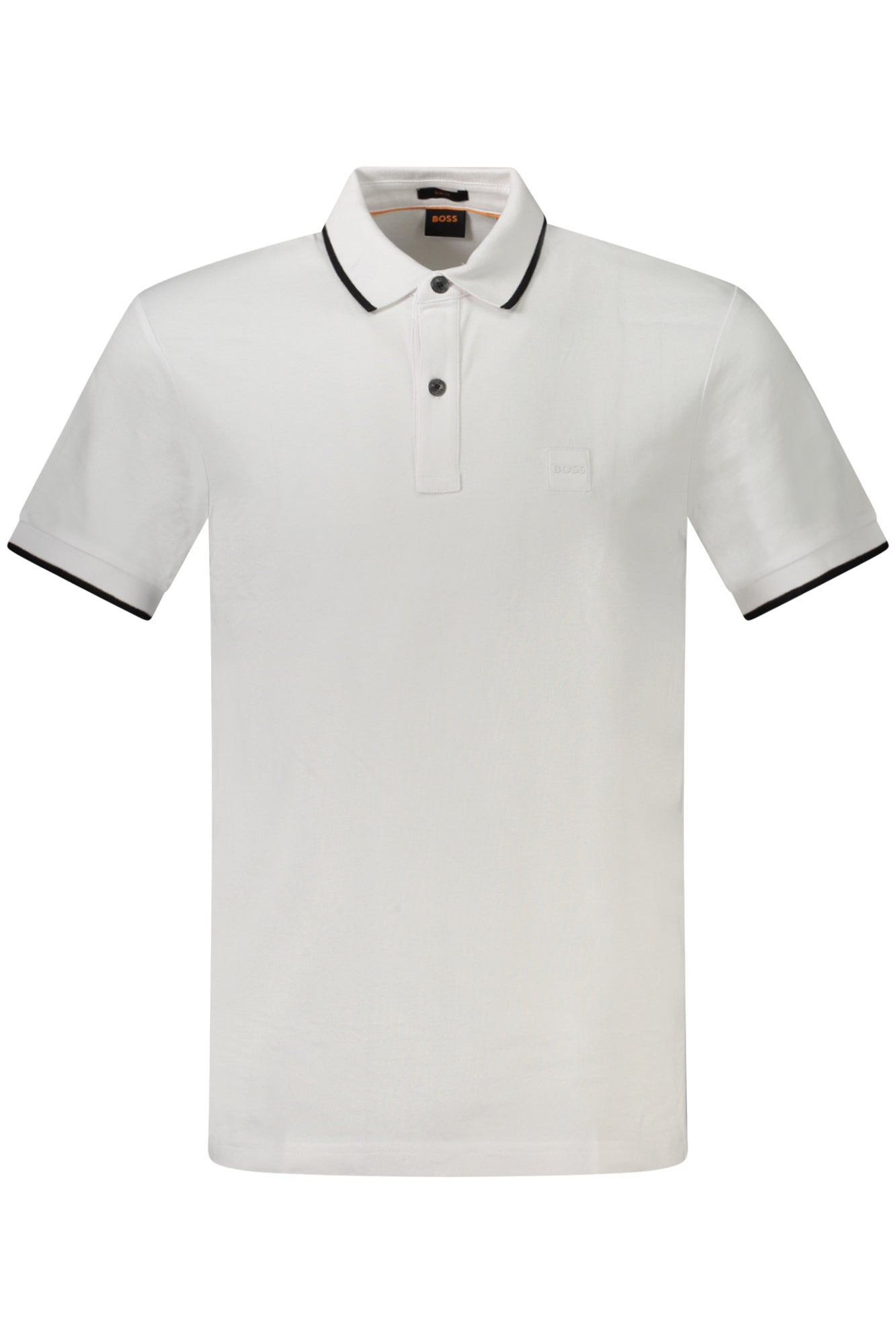 HUGO BOSS POLO SHORT SLEEVE MEN WHITE-0