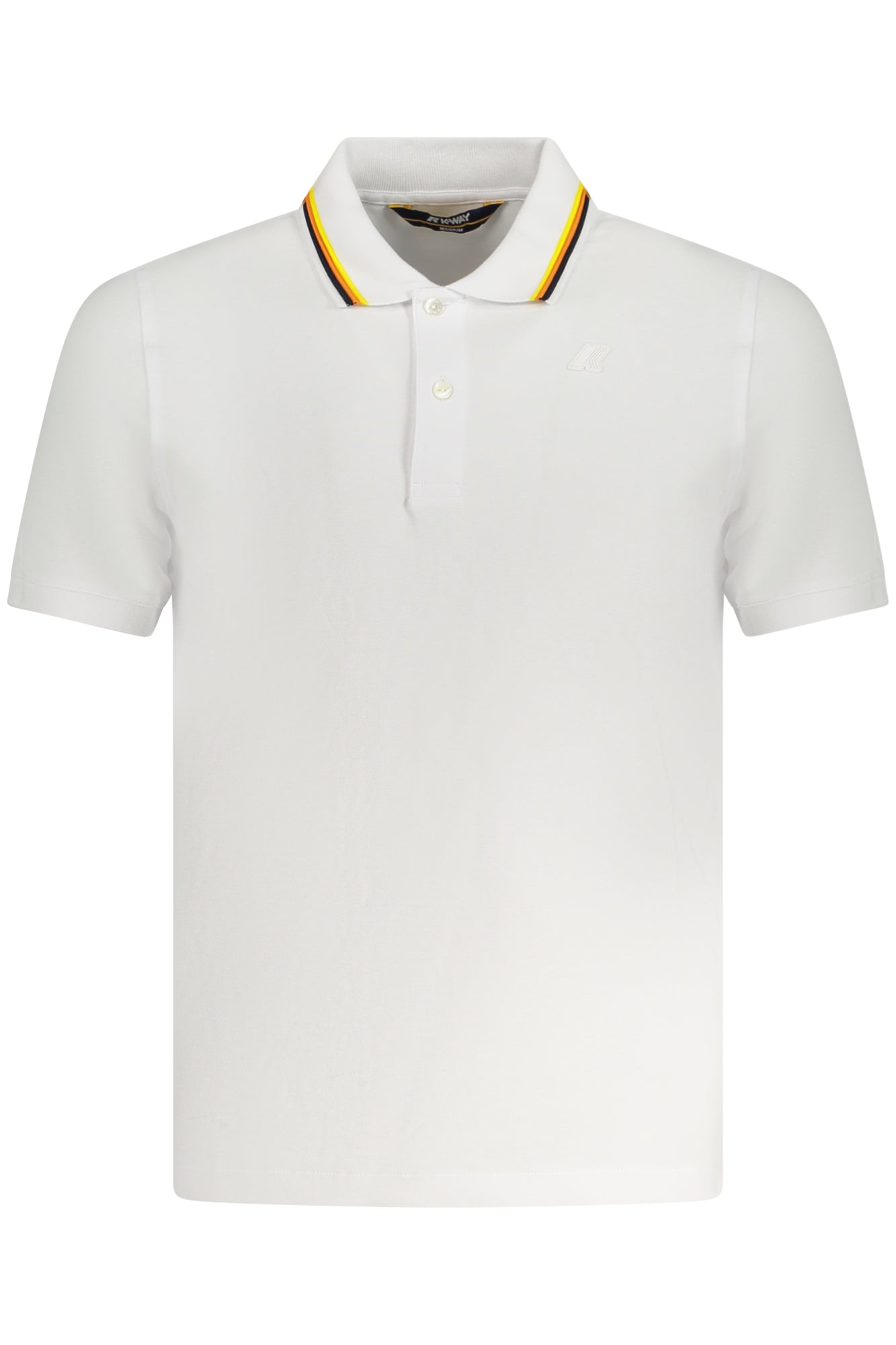 K-WAY POLO SHORT SLEEVES MEN WHITE-0