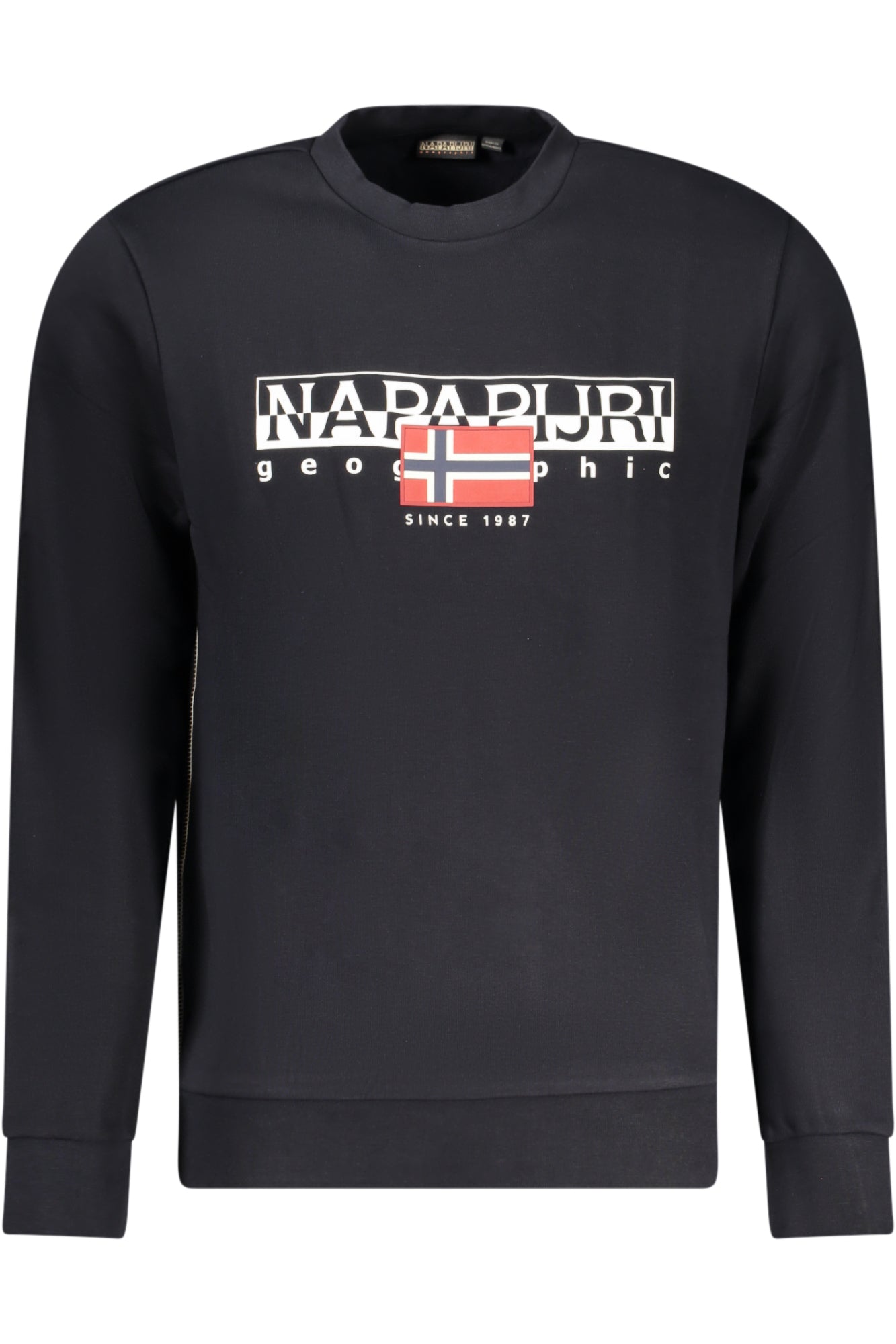 NAPAPIJRI SWEATSHIRT WITHOUT ZIP MEN BLACK-0