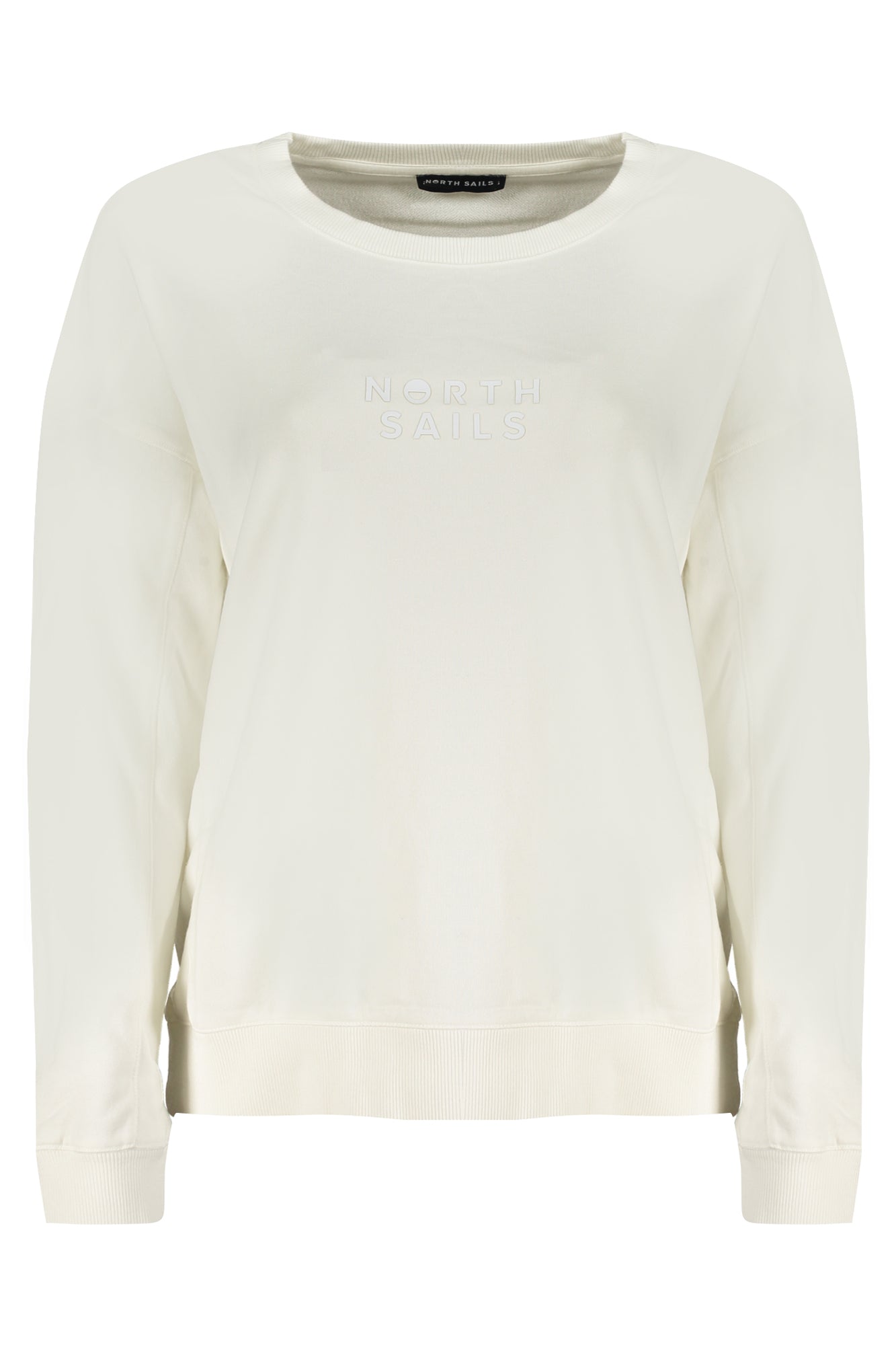 NORTH SAILS WOMEN'S ZIPLESS SWEATSHIRT WHITE-0