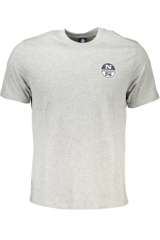 NORTH SAILS MEN'S SHORT SLEEVED T-SHIRT GRAY-0