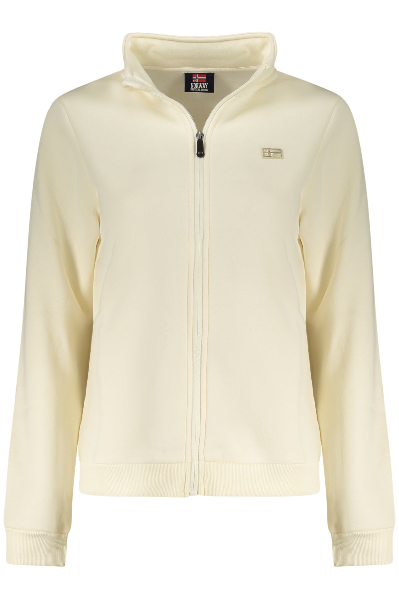 NORWAY 1963 WOMEN'S WHITE ZIP-UP SWEATSHIRT-0