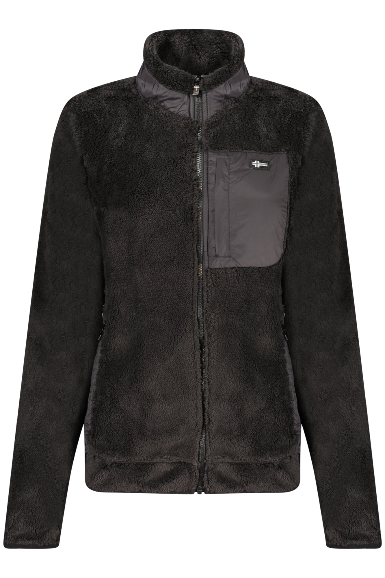 NORWAY 1963 WOMEN'S BLACK ZIP-UP SWEATSHIRT-0