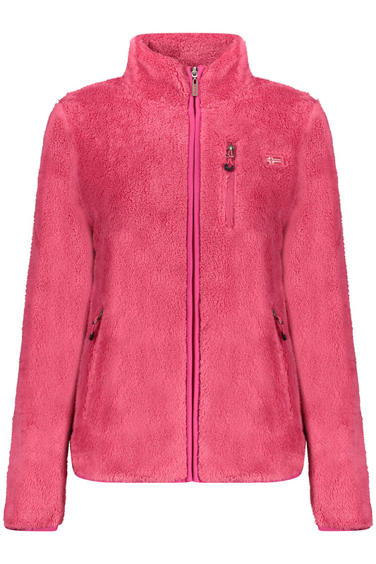 NORWAY 1963 WOMEN'S PINK ZIP-UP SWEATSHIRT-0