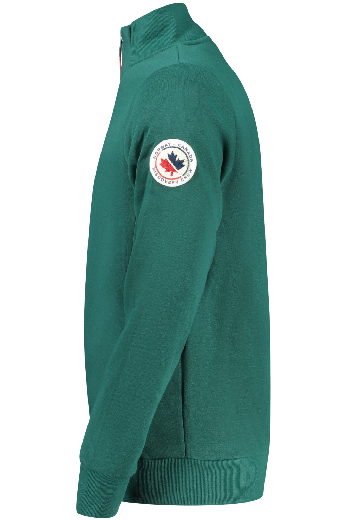 NORWAY 1963 MEN'S GREEN ZIP-UP SWEATSHIRT-1