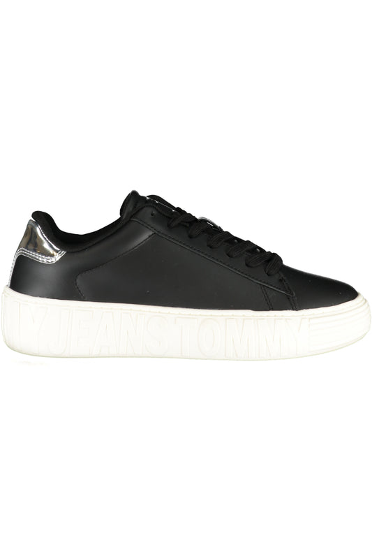 TOMMY HILFIGER BLACK WOMEN'S SPORTS SHOES-0