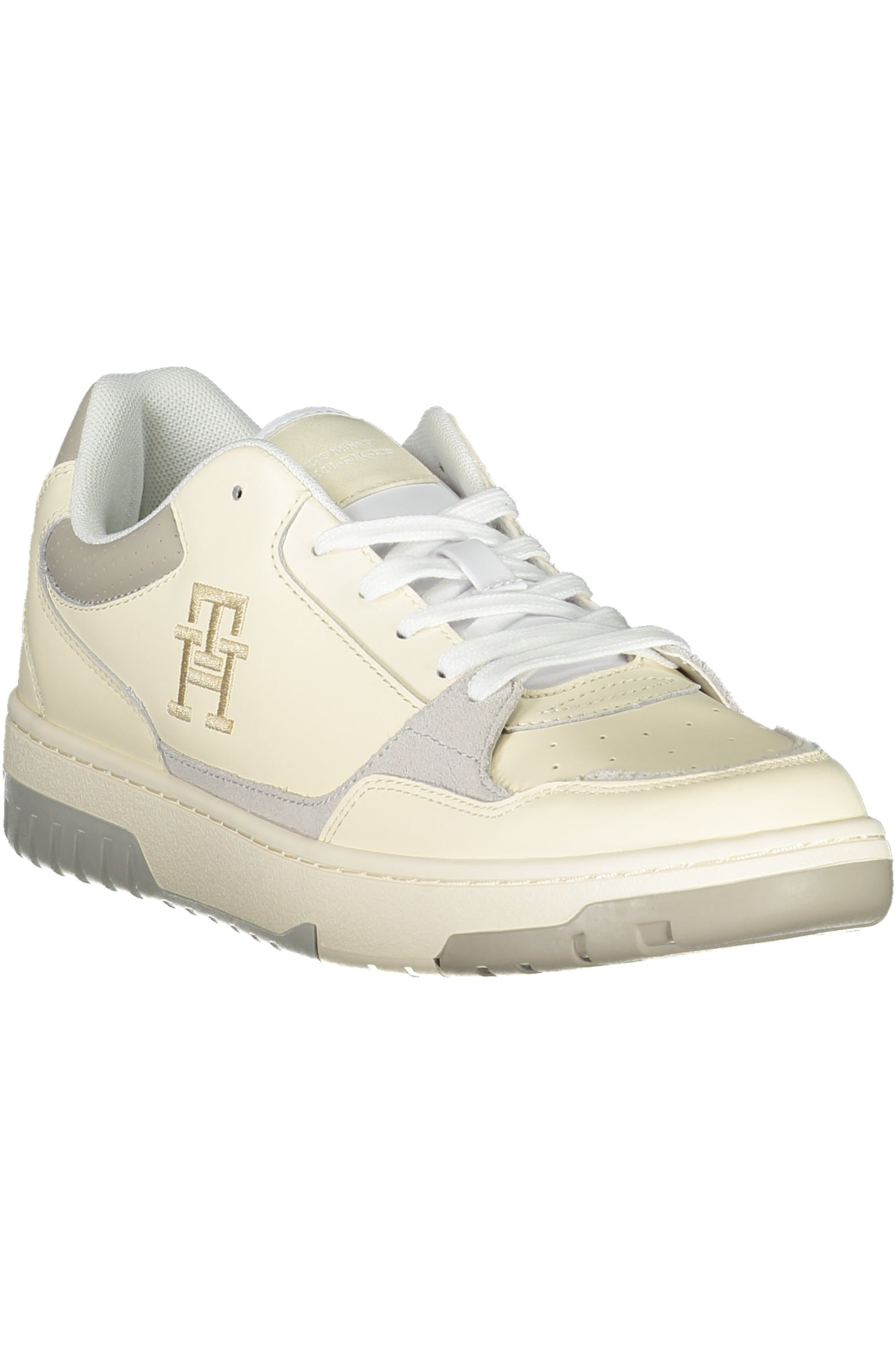 TOMMY HILFIGER BEIGE MEN'S SPORTS SHOES-1