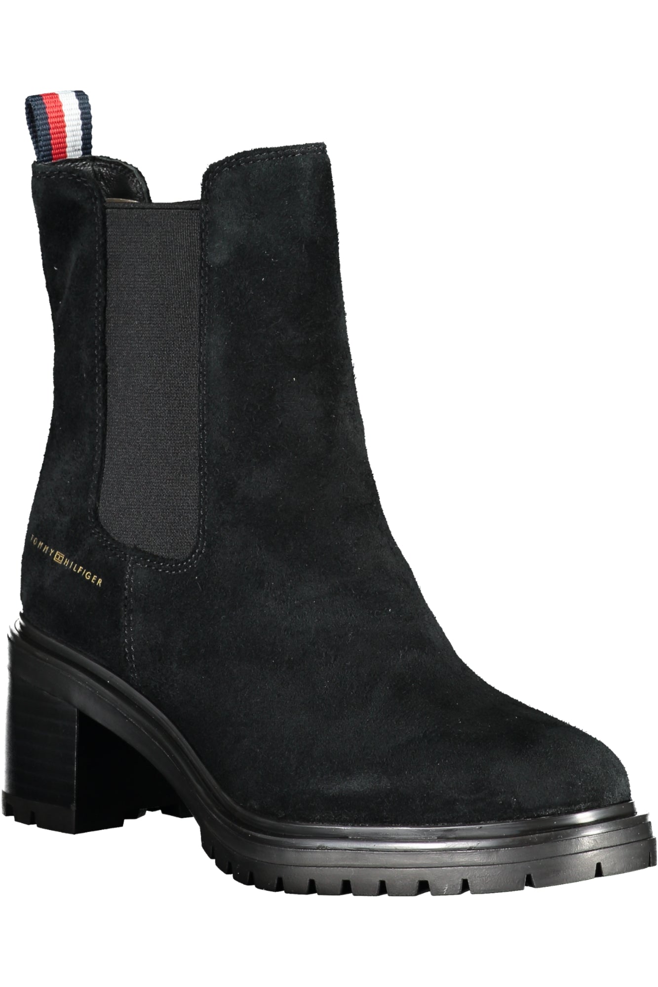 TOMMY HILFIGER BLACK WOMEN'S FOOTWEAR BOOT-1