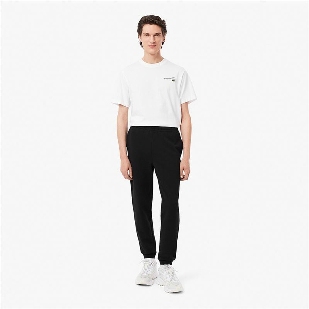 Long Sports Trousers Lacoste Core Performance Black Men-8