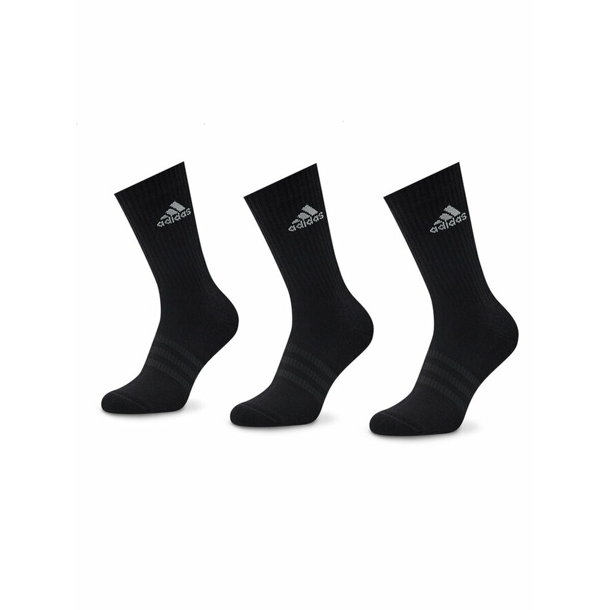 Sports Socks Adidas C SPW CRW 3P IC1310 Black 3 Units-0