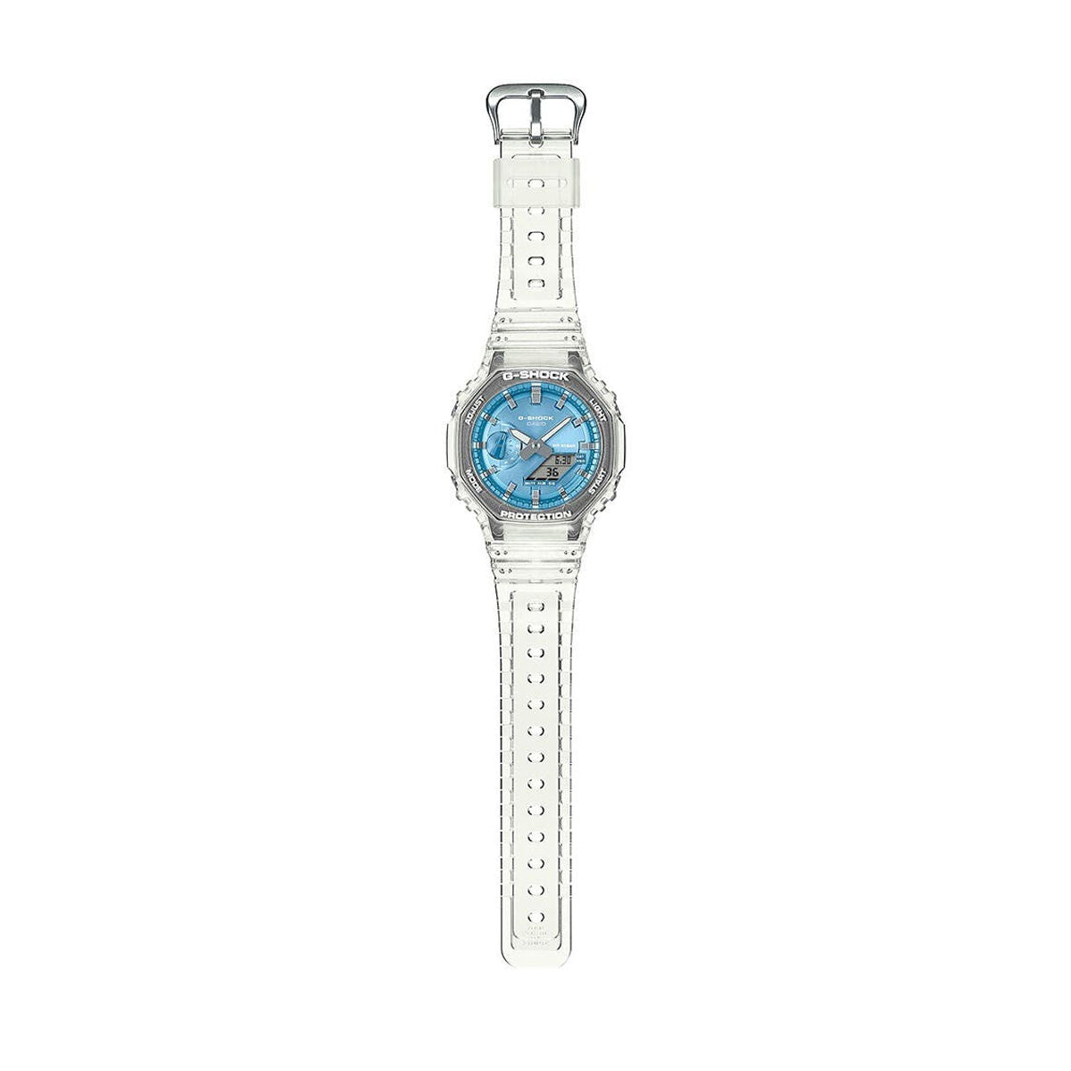 Men's Watch Casio G-Shock BRIGHT METALLIC - LIGHT BLUE (Ø 44,5 mm)-4