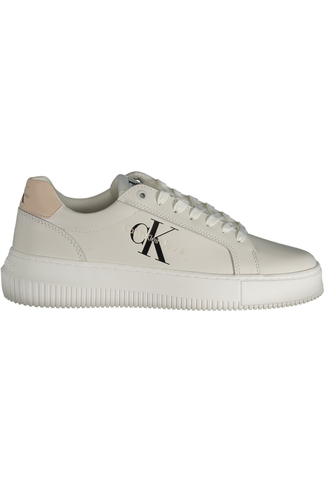 CALVIN KLEIN WHITE WOMEN'S SPORTS SHOES-0