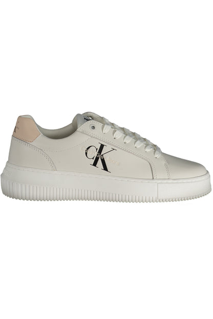CALVIN KLEIN WHITE WOMEN'S SPORTS SHOES-0