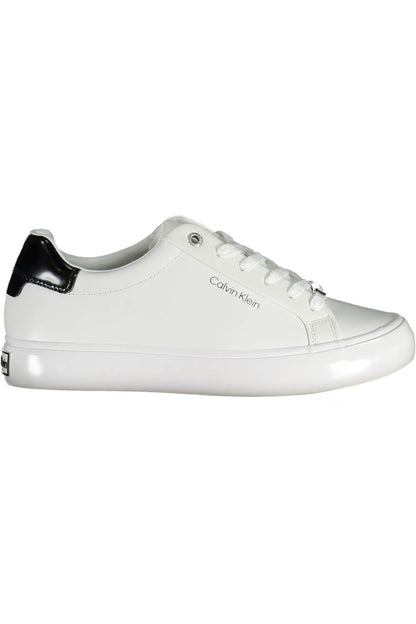CALVIN KLEIN WHITE WOMEN'S SPORT SHOES-0