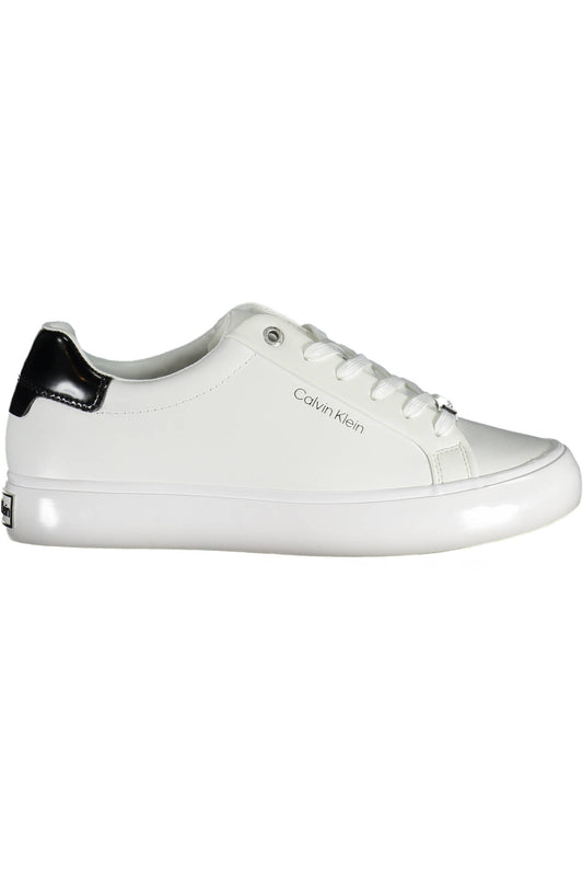 CALVIN KLEIN WHITE WOMEN'S SPORT SHOES-0