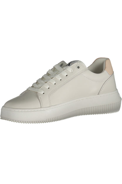 CALVIN KLEIN WHITE WOMEN'S SPORTS SHOES-2