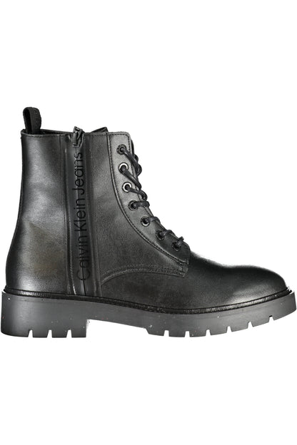 CALVIN KLEIN BLACK MEN'S BOOT FOOTWEAR-0