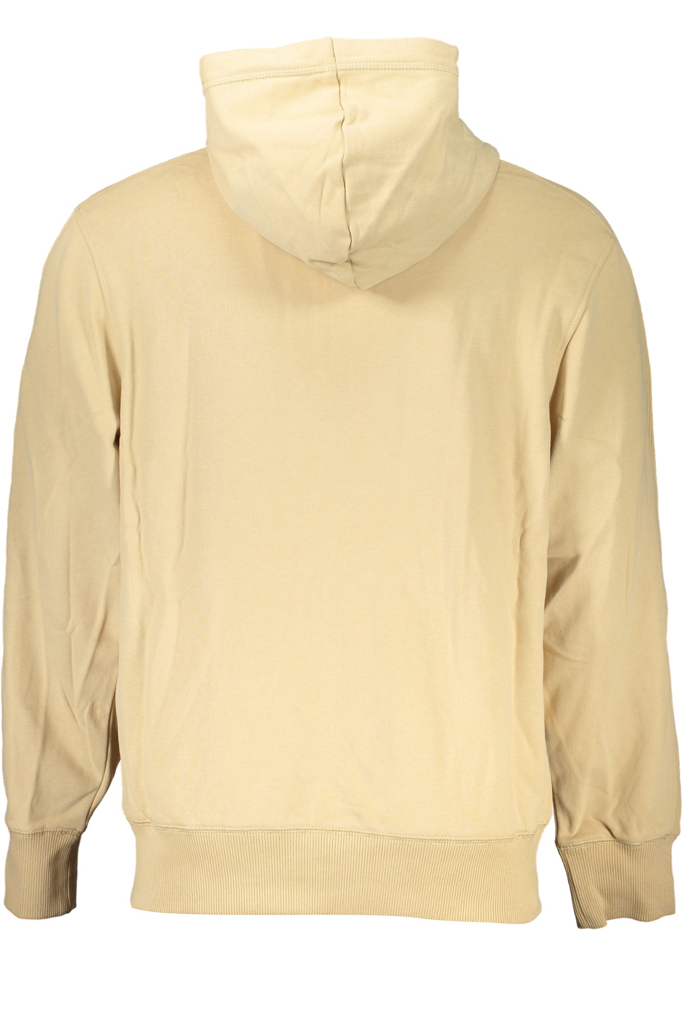 CALVIN KLEIN MEN'S BEIGE ZIP SWEATSHIRT-1