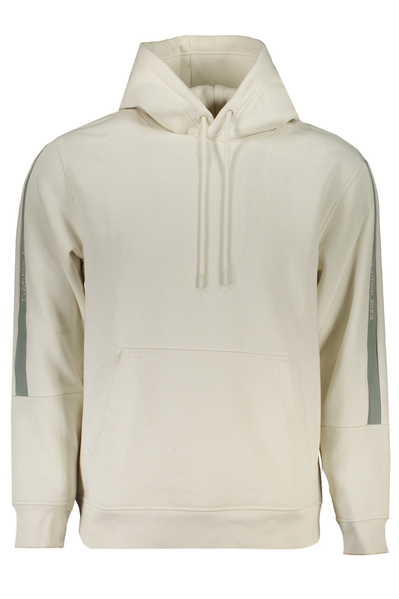 CALVIN KLEIN MEN'S WHITE ZIPLESS SWEATSHIRT-0