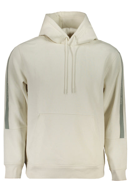 CALVIN KLEIN MEN'S WHITE ZIPLESS SWEATSHIRT-0