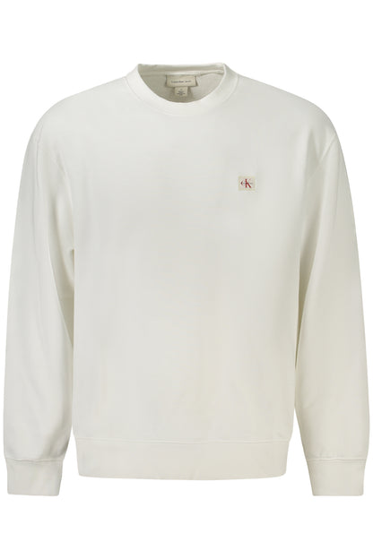 CALVIN KLEIN MEN'S ZIP-UP SWEATSHIRT WHITE-0