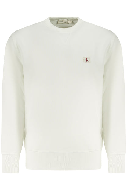 CALVIN KLEIN MEN'S ZIP-UP SWEATSHIRT WHITE-0
