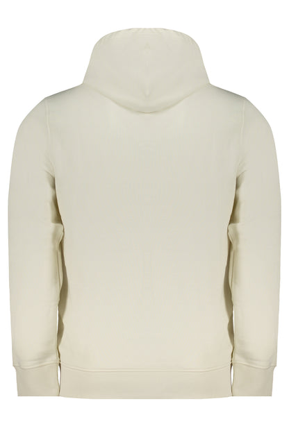 CALVIN KLEIN MEN'S WHITE ZIPLESS SWEATSHIRT-1