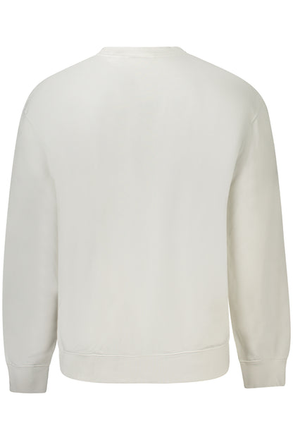 CALVIN KLEIN MEN'S ZIP-UP SWEATSHIRT WHITE-1