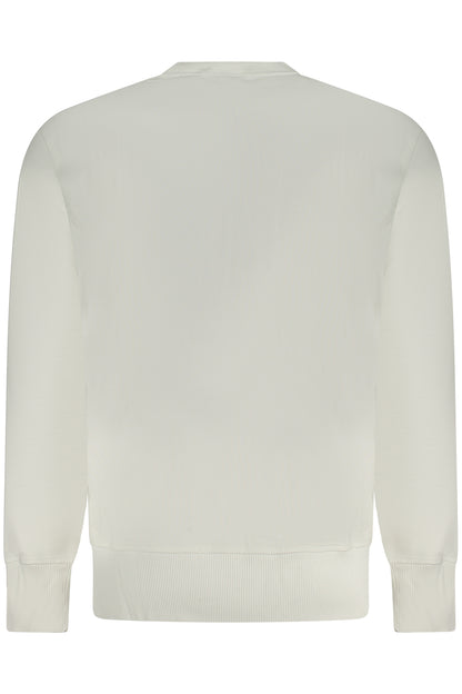 CALVIN KLEIN MEN'S ZIP-UP SWEATSHIRT WHITE-1
