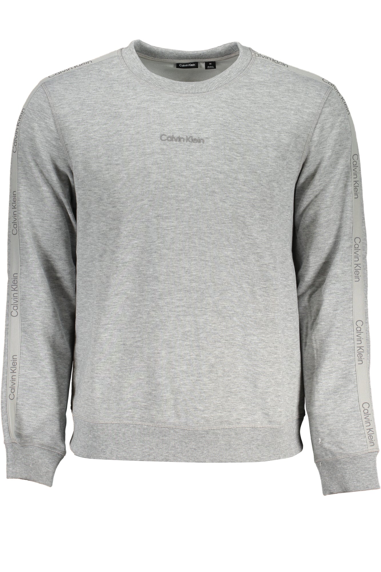 CALVIN KLEIN MEN'S GRAY ZIPLESS SWEATSHIRT-0