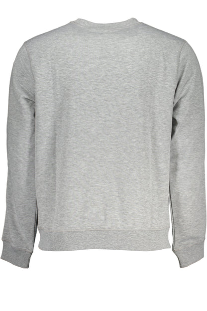 CALVIN KLEIN MEN'S GRAY ZIPLESS SWEATSHIRT-1