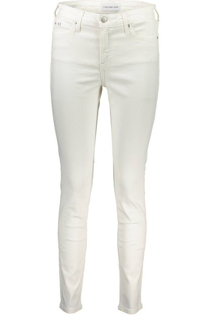 CALVIN KLEIN WOMEN'S DENIM JEANS WHITE-0
