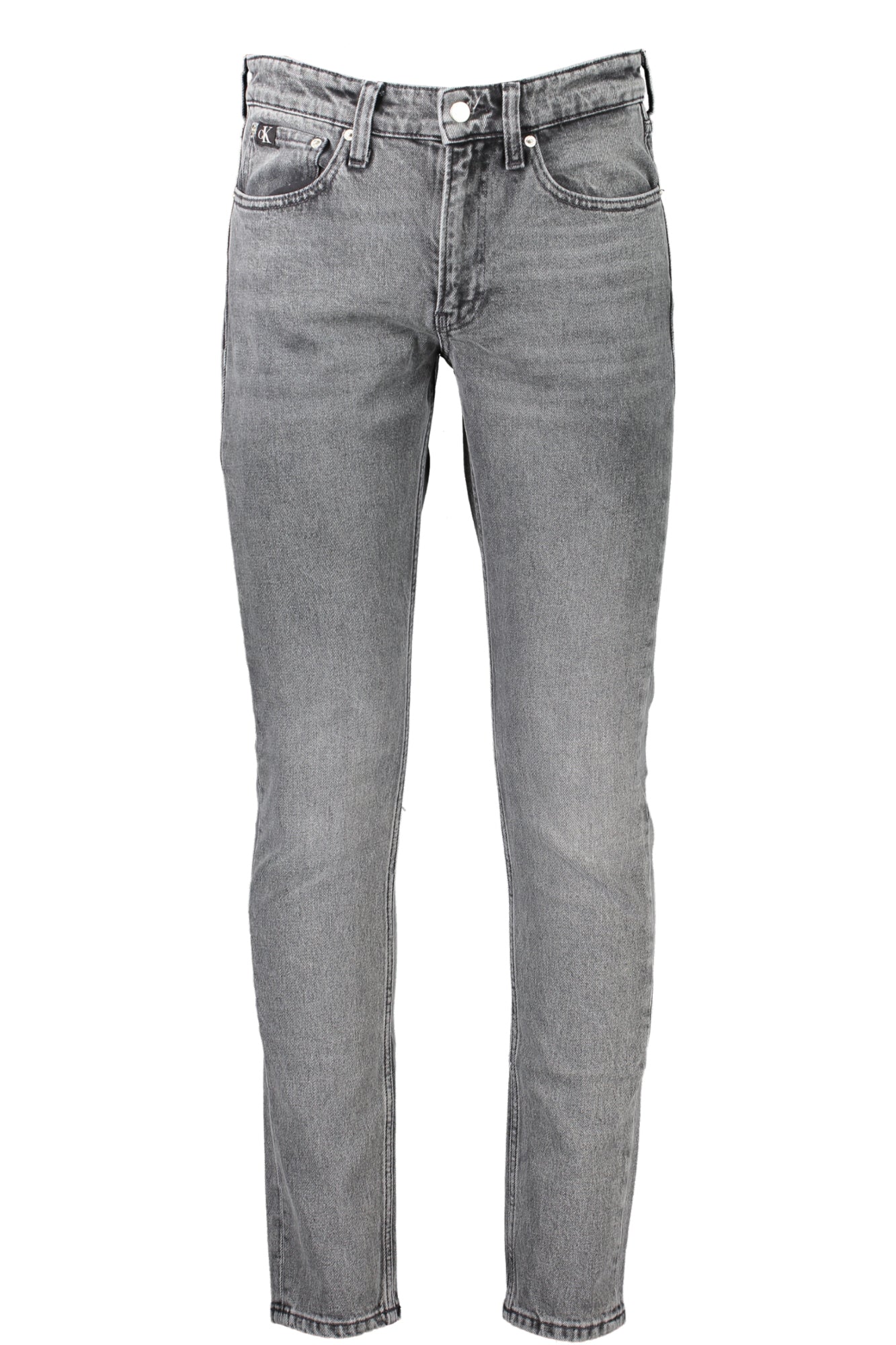 CALVIN KLEIN MEN'S GRAY DENIM JEANS-0