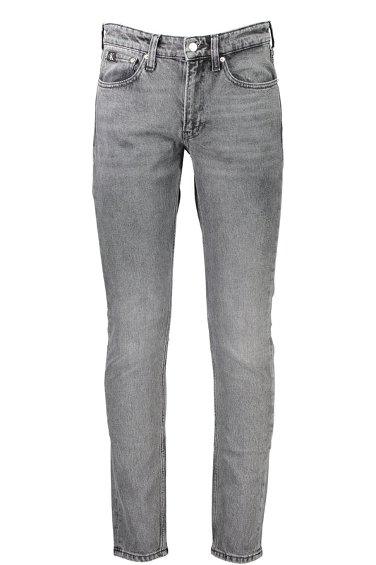 CALVIN KLEIN MEN'S GRAY DENIM JEANS-0