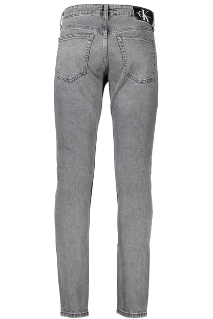 CALVIN KLEIN MEN'S GRAY DENIM JEANS-1