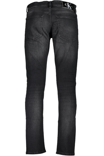 CALVIN KLEIN MEN'S BLACK DENIM JEANS-1