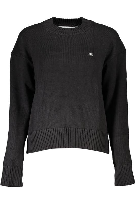 CALVIN KLEIN WOMEN'S BLACK SWEATER-0