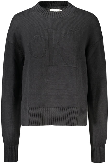 CALVIN KLEIN WOMEN'S BLACK SWEATER-0