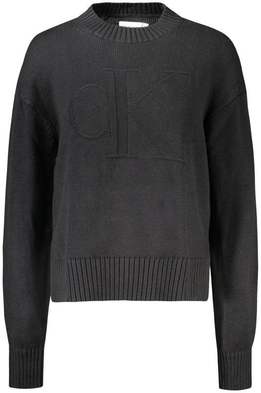 CALVIN KLEIN WOMEN'S BLACK SWEATER-0