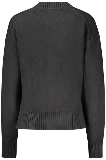 CALVIN KLEIN WOMEN'S BLACK SWEATER-1