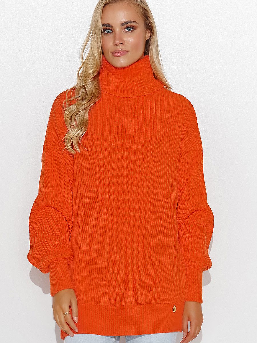 Turtleneck model 185213 Makadamia-0