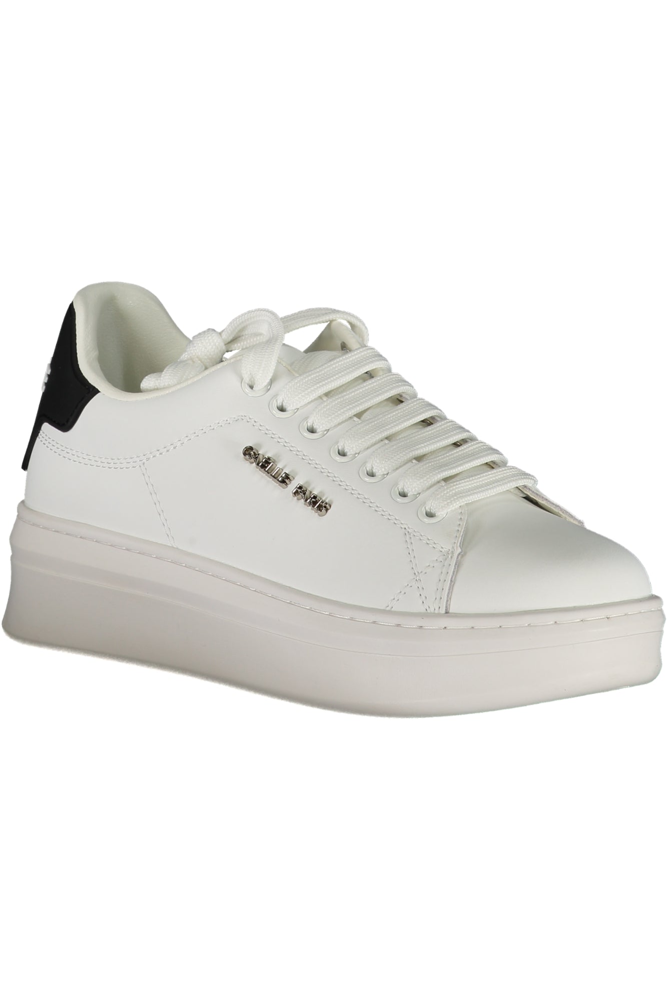 GAELLE PARIS WHITE WOMEN'S SPORTS SHOES-1