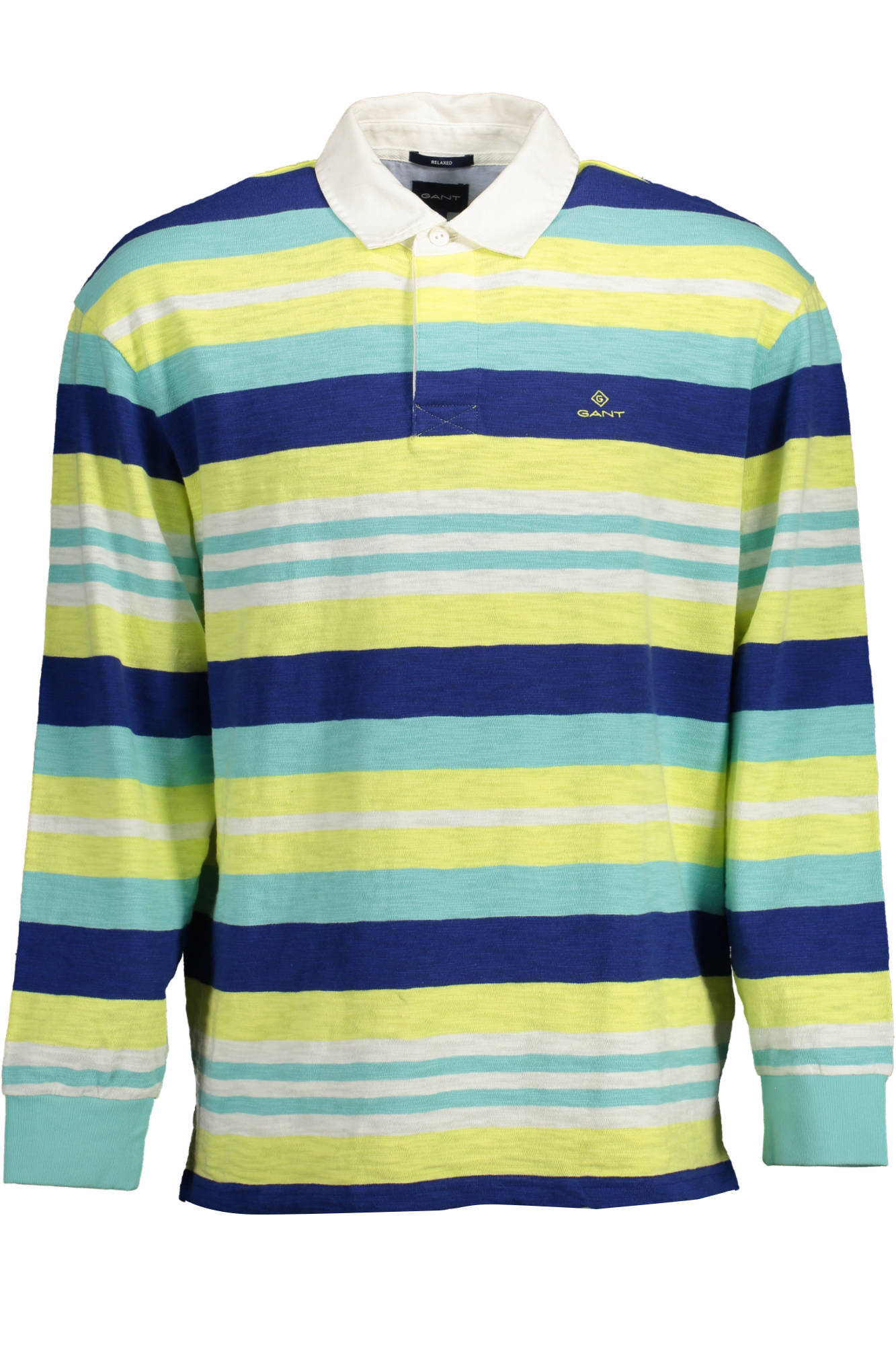 GANT LONG SLEEVE POLO MEN YELLOW-0
