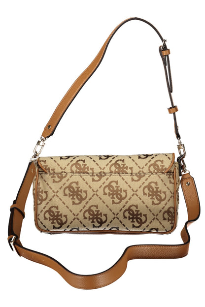 GUESS JEANS WOMEN'S BAG BEIGE-1